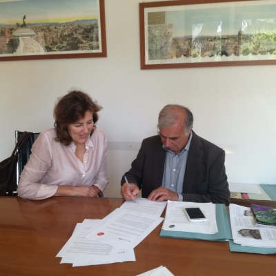 Rinnovo di intenti nella collaborazione per il patrimonio culturale tra Italia Nostra  e Archeomatica